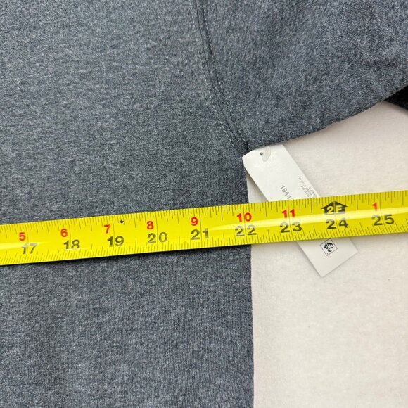 Athletic Works Men's Fleece Dark Gray Sweatshirt M (38-40) Moisture Wicking NWT - Picture 9 of 10